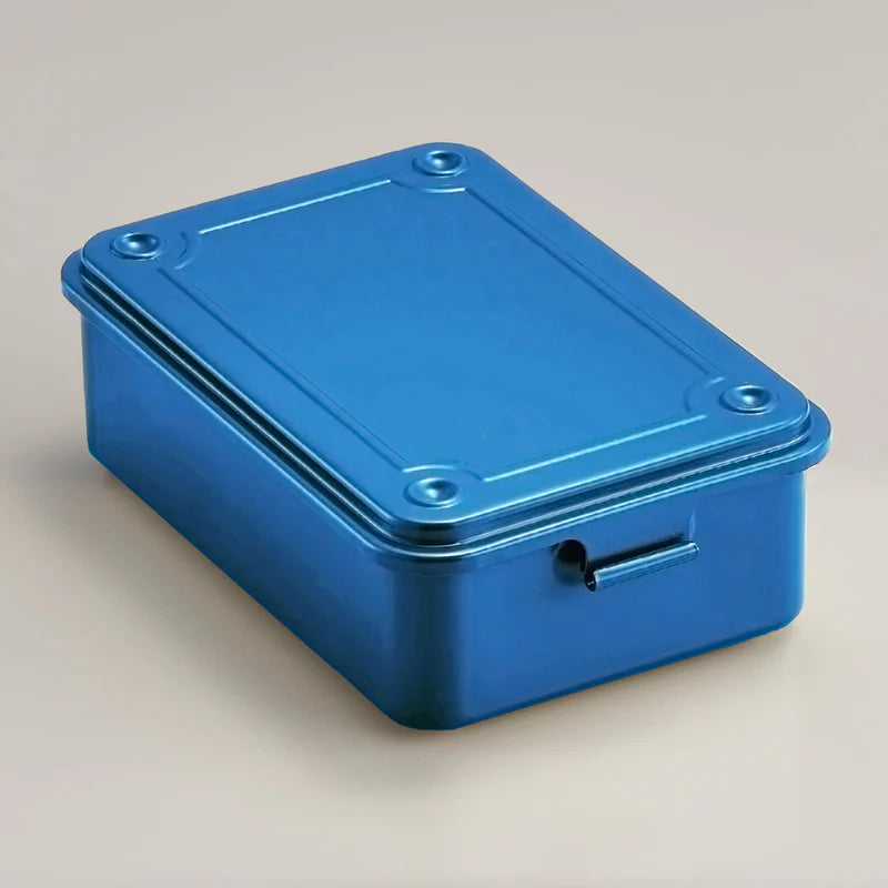 Toyo Steel Toolbox T-150 Steel Stackable Storage Box | Blue