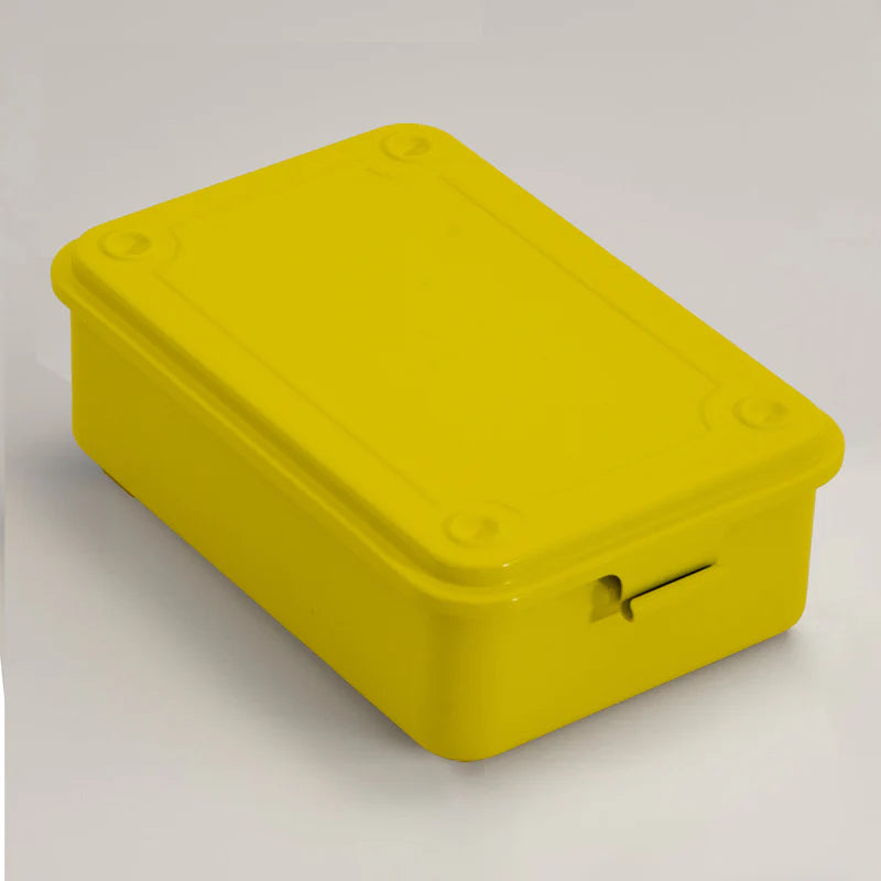 Toyo Steel Toolbox T-150 Steel Stackable Storage Box | Yellow