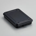 Toyo Steel Toolbox T-152 Steel Stackable Storage Box | Black