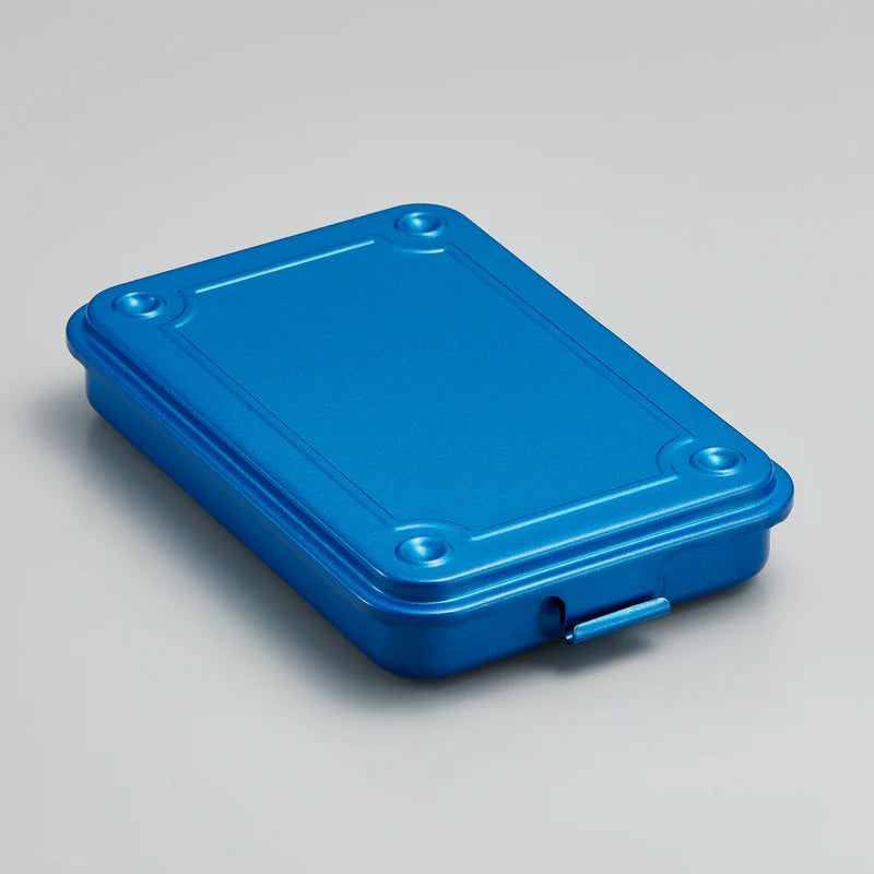 Toyo Steel Toolbox T-152 Steel Stackable Storage Box | Blue