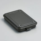 Toyo Steel Toolbox T-152 Steel Stackable Storage Box | Military Green