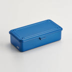 Toyo Steel Toolbox T-190 Steel Stackable Storage Box | Blue