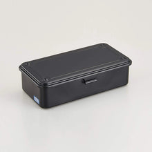Load image into Gallery viewer, Toyo Steel Toolbox T-190 Steel Stackable Storage Box | Black

