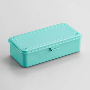 Toyo Steel Toolbox T-190 Steel Stackable Storage Box | Summer Emerald