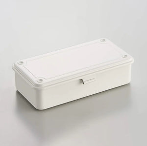 Toyo Steel Trunk Toolbox | White