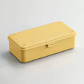 Toyo Steel Toolbox T-190 Steel Stackable Storage Box | Yellow