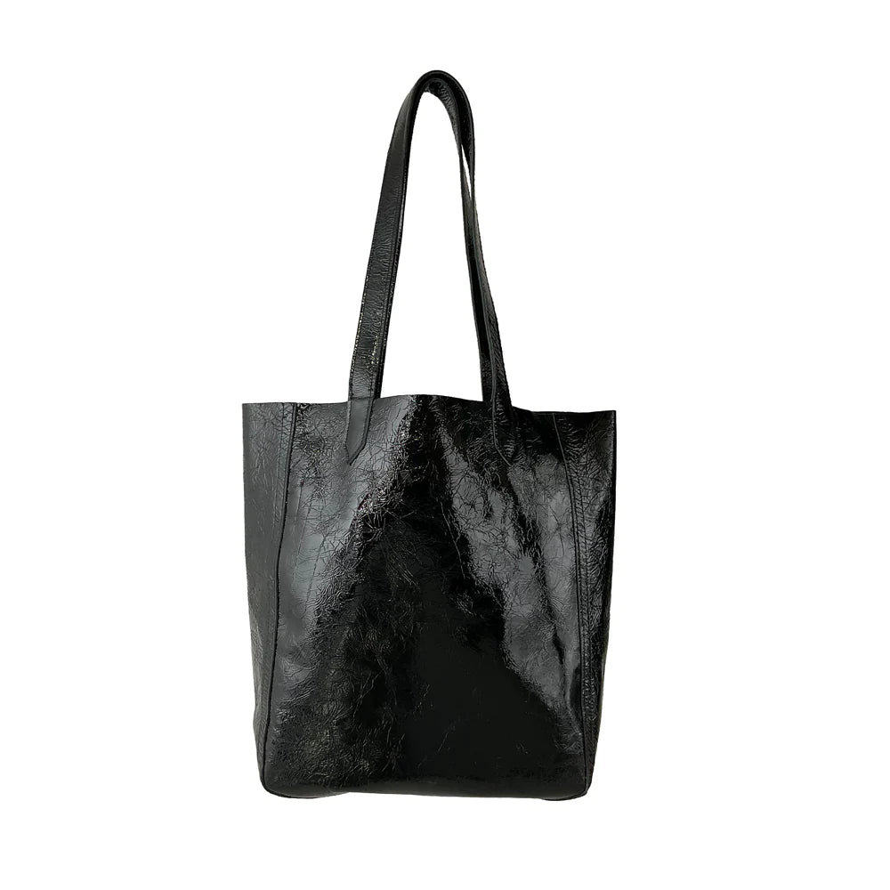 Tracey Tanner Foil Tallulah Tote | Foil Black