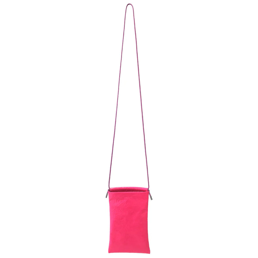 Tracey Tanner - Fluoro Tia Crossbody Phone Pouch | Fluoro Pink