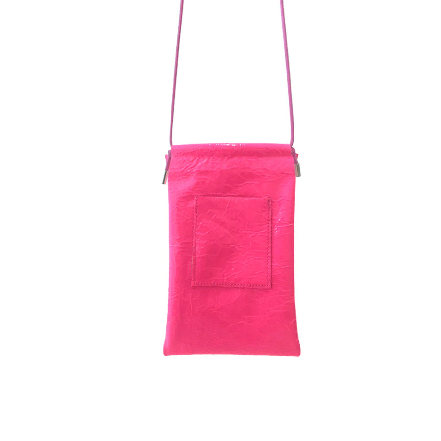 Tracey Tanner - Fluoro Tia Crossbody Phone Pouch | Fluoro Pink