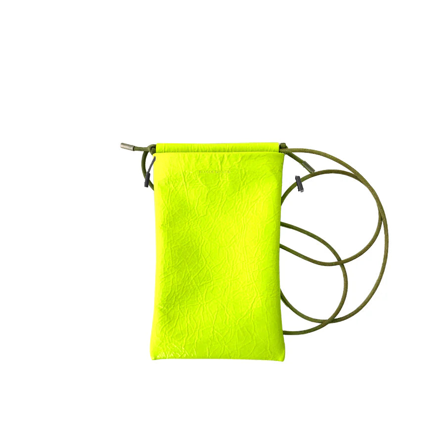 Tracey Tanner - Fluoro Tia Crossbody Phone Pouch | Fluoro Yellow