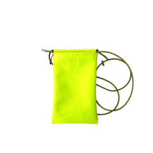 Load image into Gallery viewer, Tracey Tanner - Fluoro Tia Crossbody Phone Pouch | Fluoro Yellow
