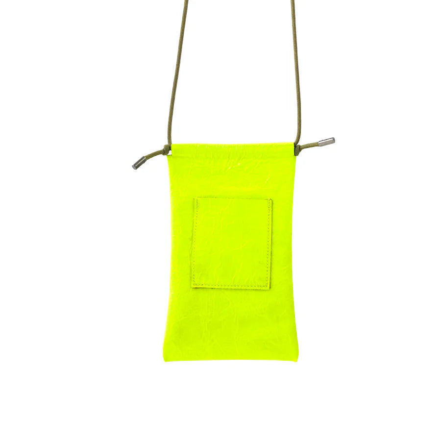 Tracey Tanner - Fluoro Tia Crossbody Phone Pouch | Fluoro Yellow