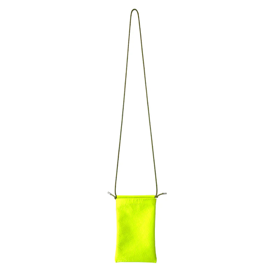 Tracey Tanner - Fluoro Tia Crossbody Phone Pouch | Fluoro Yellow