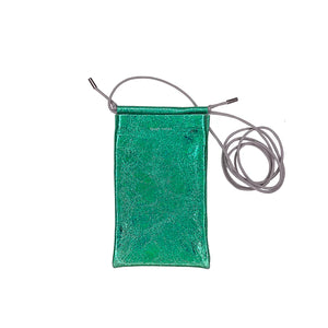 Tracey Tanner - Iridescent Tia Crossbody Phone Pouch | Hologram Jade
