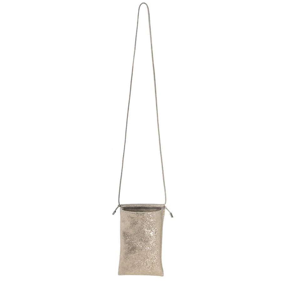 Tracey Tanner - Sparkle Tia Crossbody Phone Pouch | Sparkle Champagne