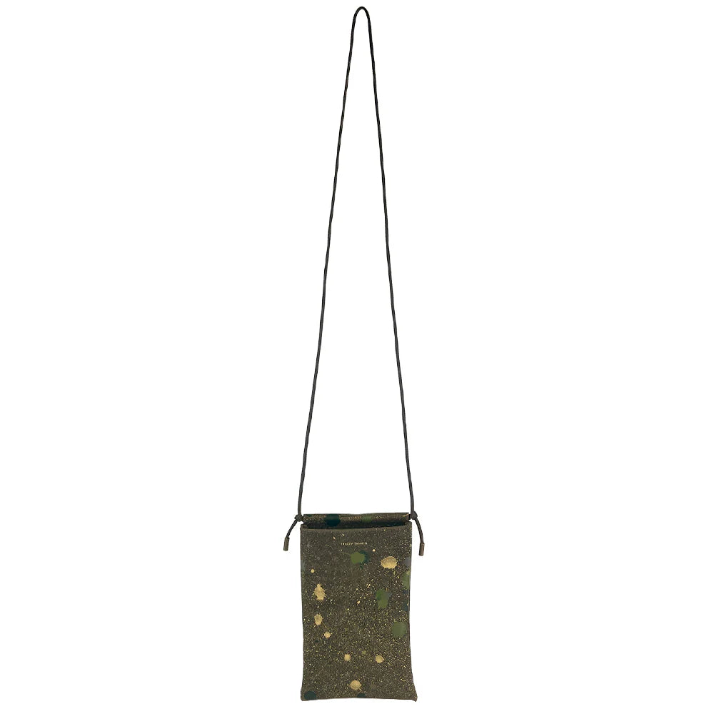 Tracey Tanner - Splatter Tia Crossbody Phone Pouch | Splatter Woodland