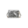 Uashmama Tracolla Crossbody Bag - Large | Woven Silver