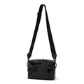 Uashmama Tracolla Crossbody Bag - Large | Glossy Black