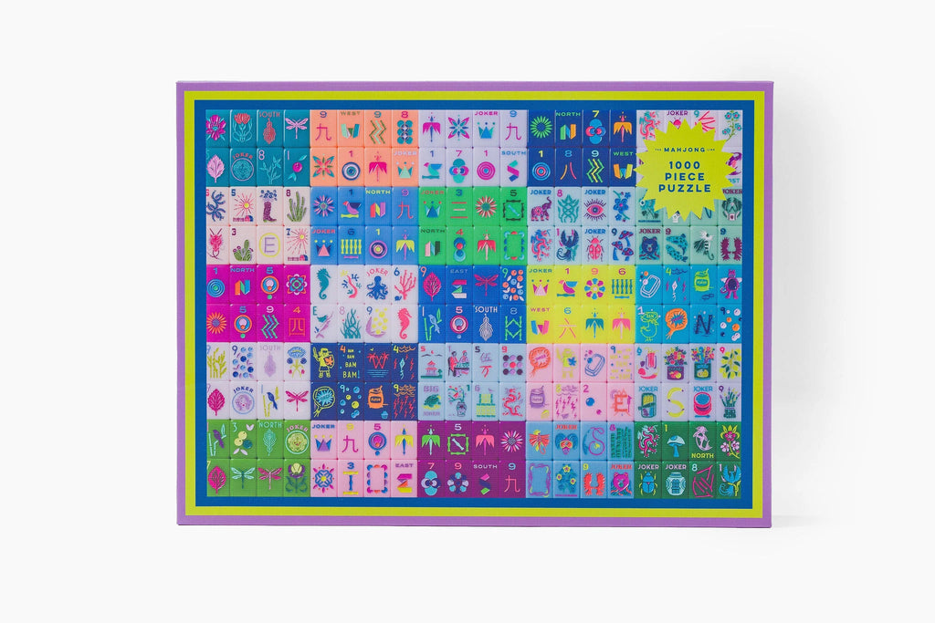 The Mahjong Line Tile Therapy - 1,000-Piece Puzzle