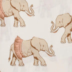 Milkbarn Bamboo Zipper Pajama | Tutu Elephant
