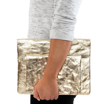 Load image into Gallery viewer, Uashmama Maru Clutch - Medium | Platino
