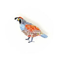 Trovelore Valley Quail Brooch
