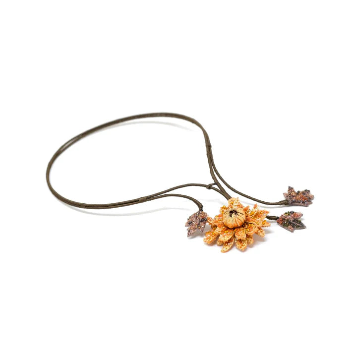 Trovelore Vintage Sunflower Necklace