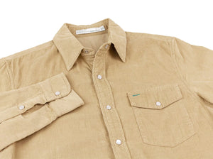 Criquet Corduroy Pearl Snap | Sand