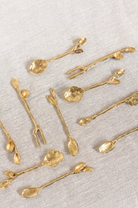 CÂPÂ Medium Leaf Spoon - Brass