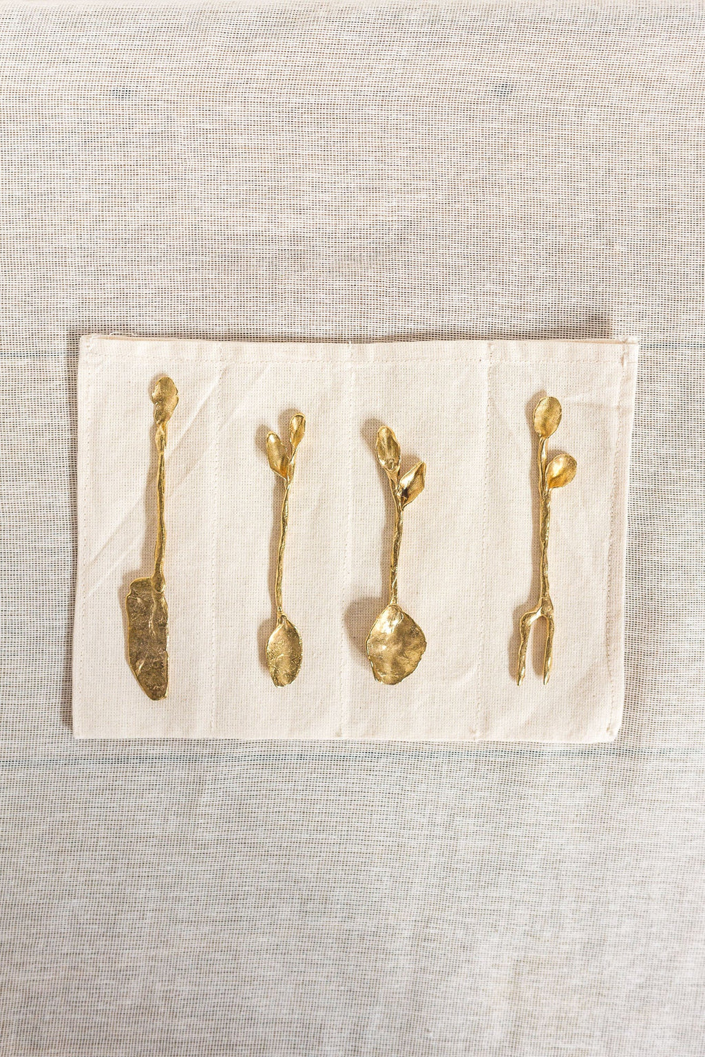 CÂPÂ Small Leaf Spoon - Brass