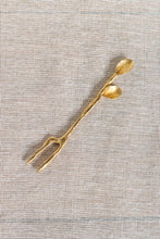 Load image into Gallery viewer, CÂPÂ Leaf Fork - Brass
