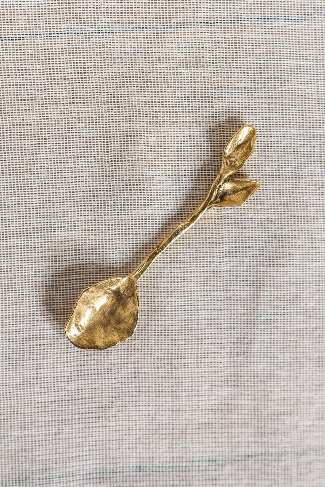 CÂPÂ Medium Leaf Spoon - Brass