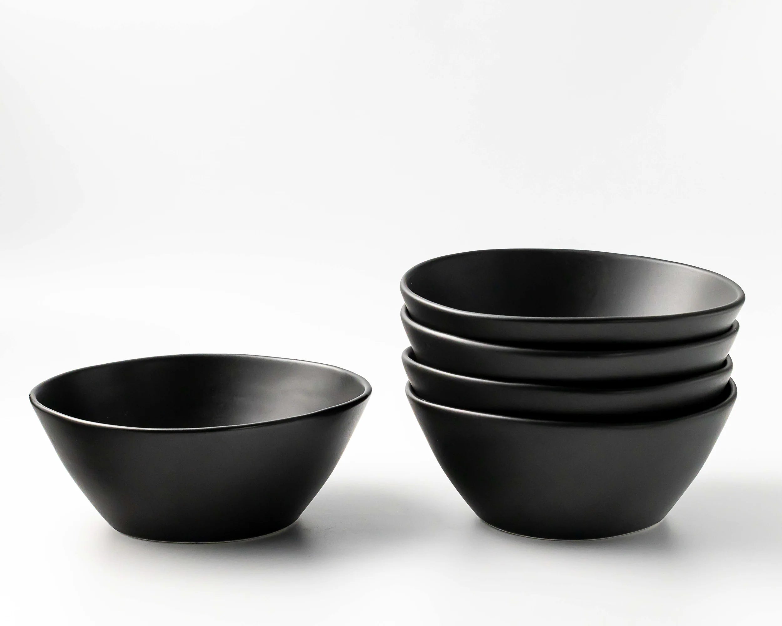 Haand Sharing Bowl - Ripple | 8 in + 38 oz - Matte Black