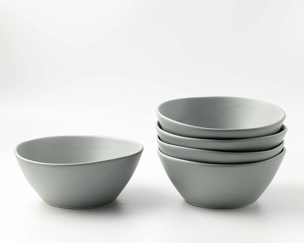 Haand Sharing Bowl - Ripple | 8 in + 38 oz - Matte Grey