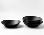 Haand Soup/Salad Bowl - Ripple | 8 in + 20 oz - Matte Black