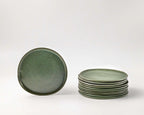 Haand Side Plate - Ripple | 6.5 in - Fern Green