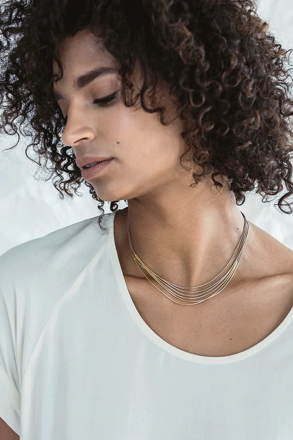 Abacus Row Aries Necklace - Grey