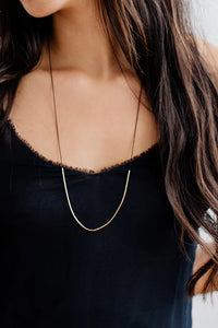 Abacus Row Dorado Necklace - Black