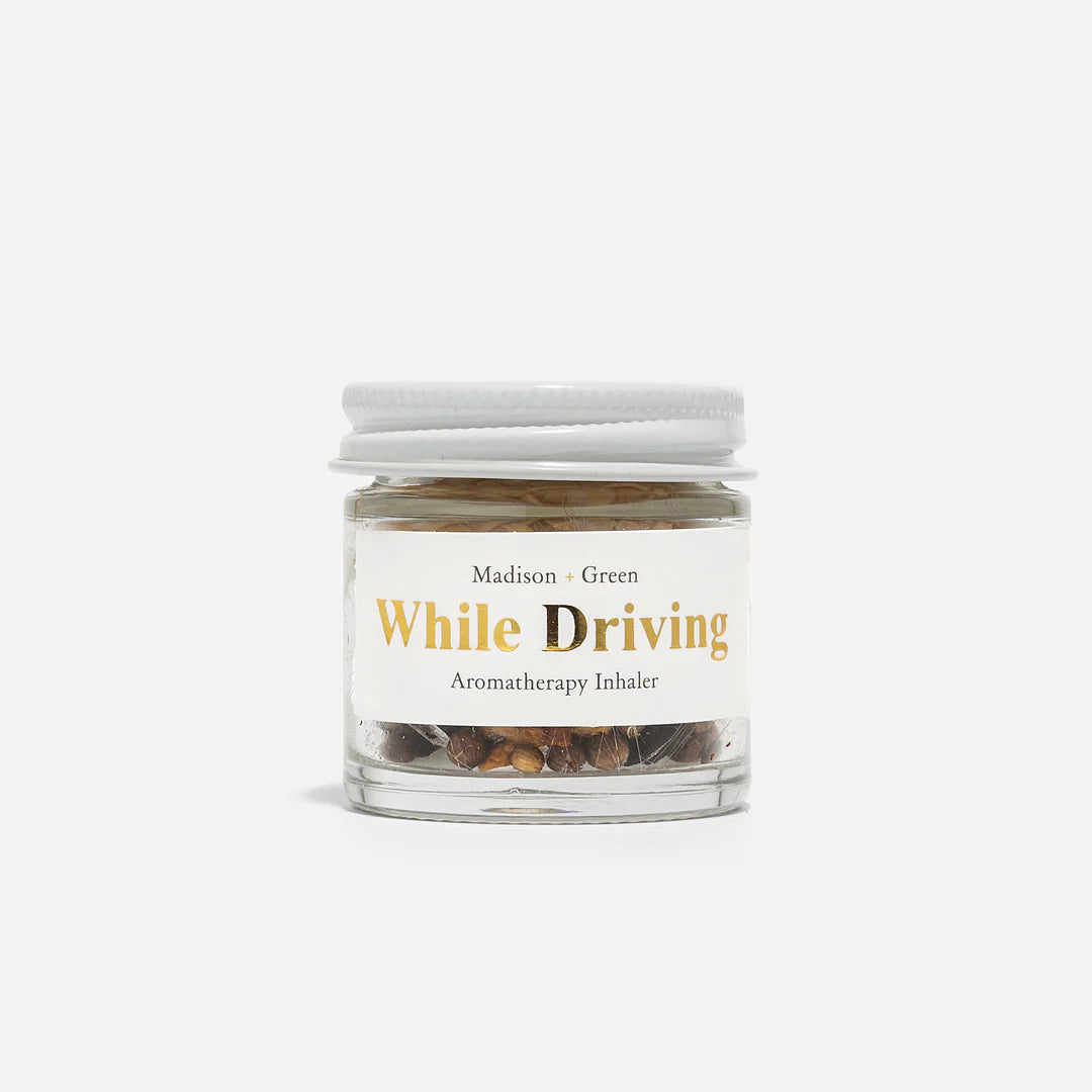 Madison + Green: Aromatherapy Inhaler - While Driving