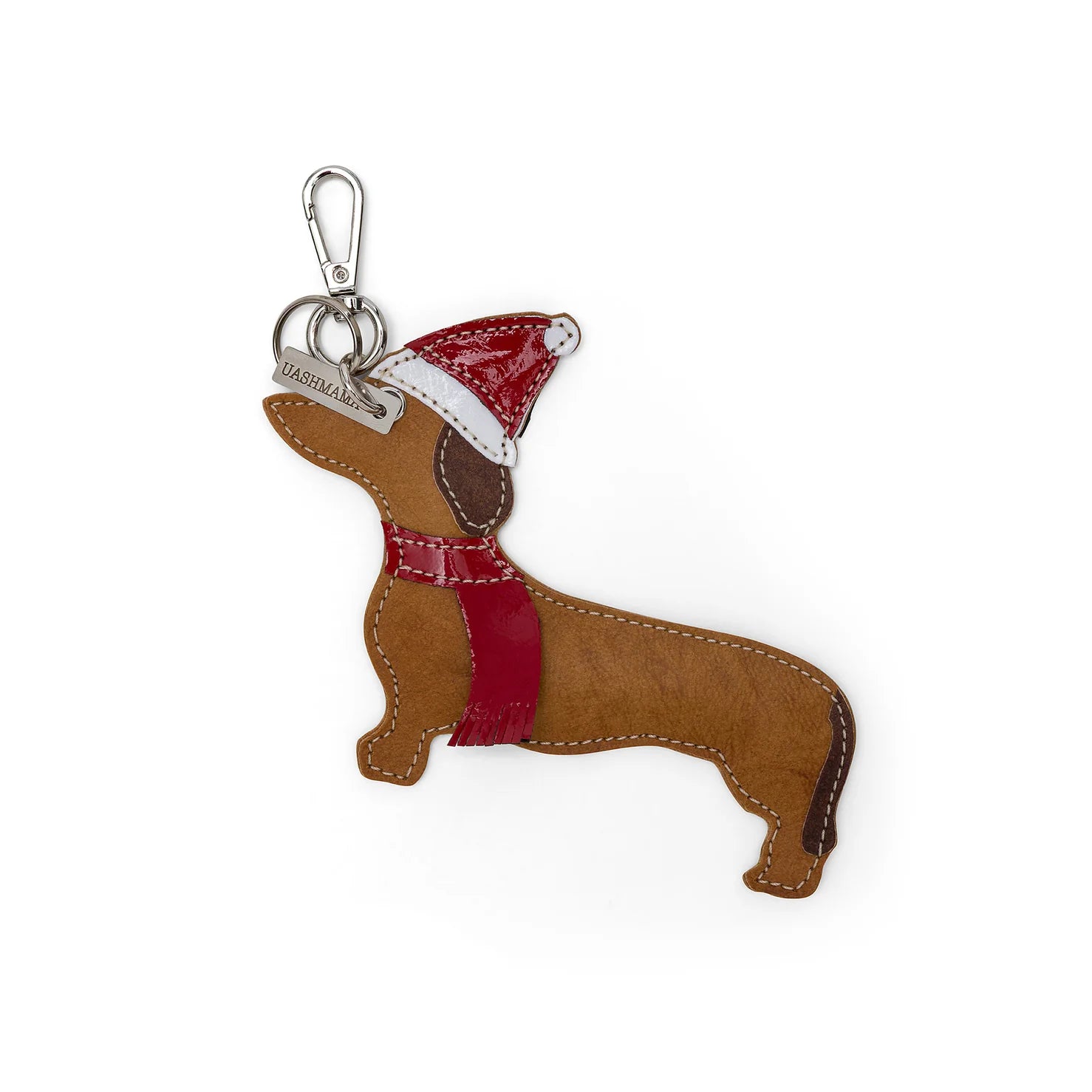 Uashmama Christmas Key Ring - Dachshund