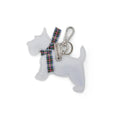 Uashmama Christmas Key Ring - White Schnauzer
