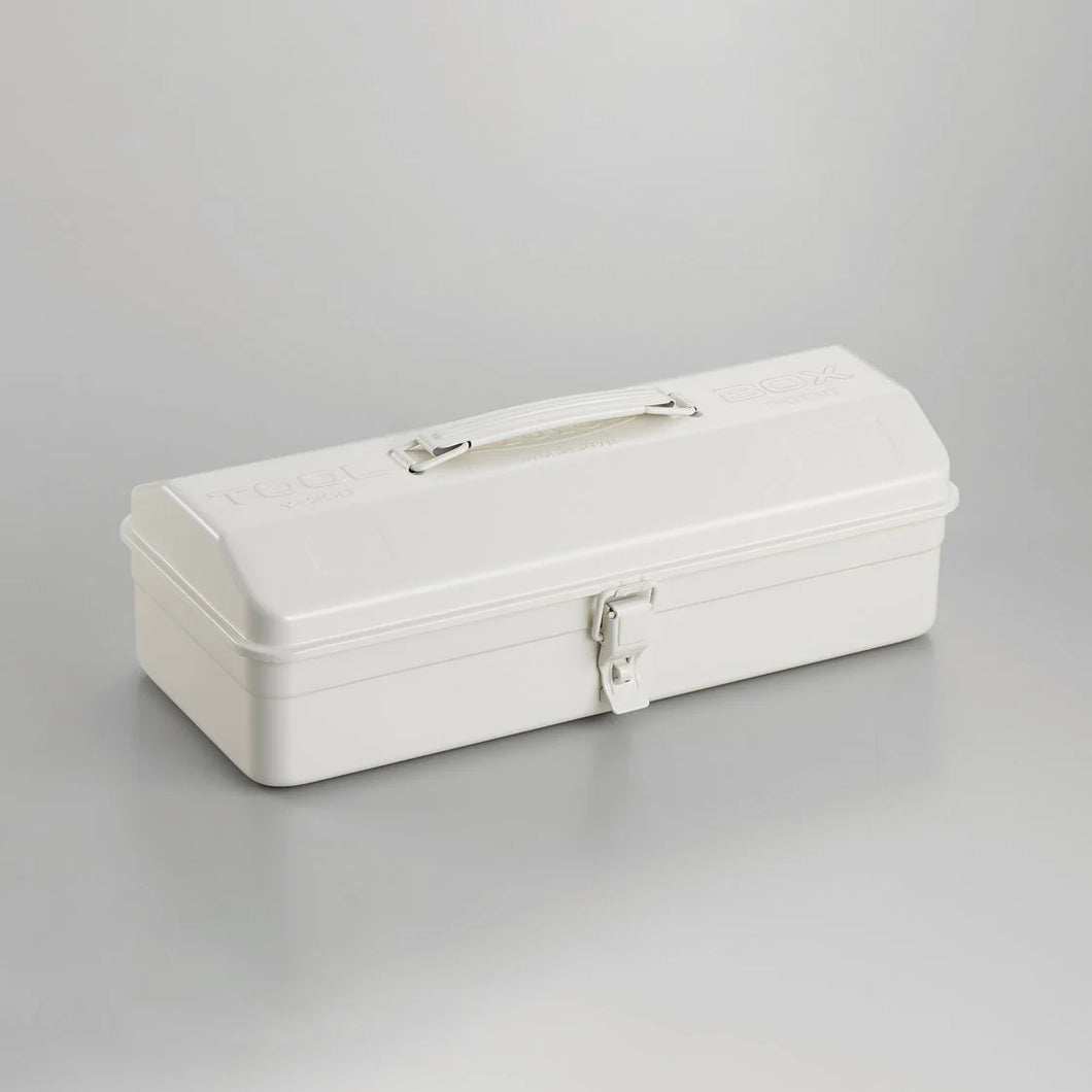 Toyo Steel Camber-Top Toolbox | White