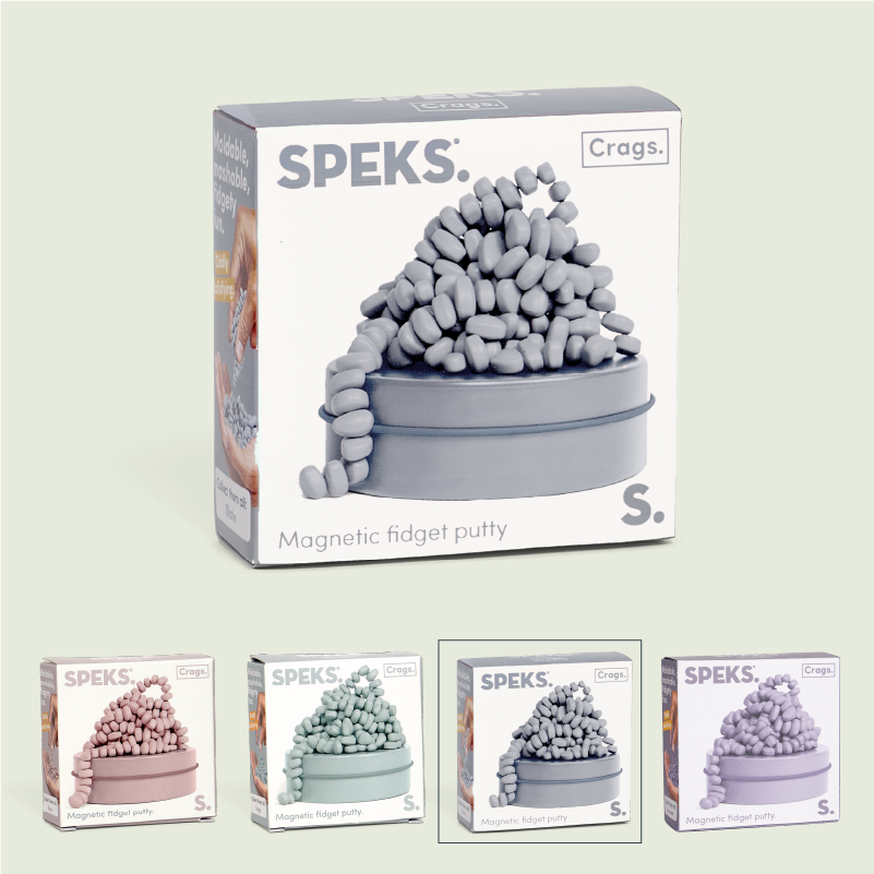 Speks - SMALL Neutral Crags | Rose