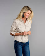Claridge + King - The Safari in Stone Twill: S