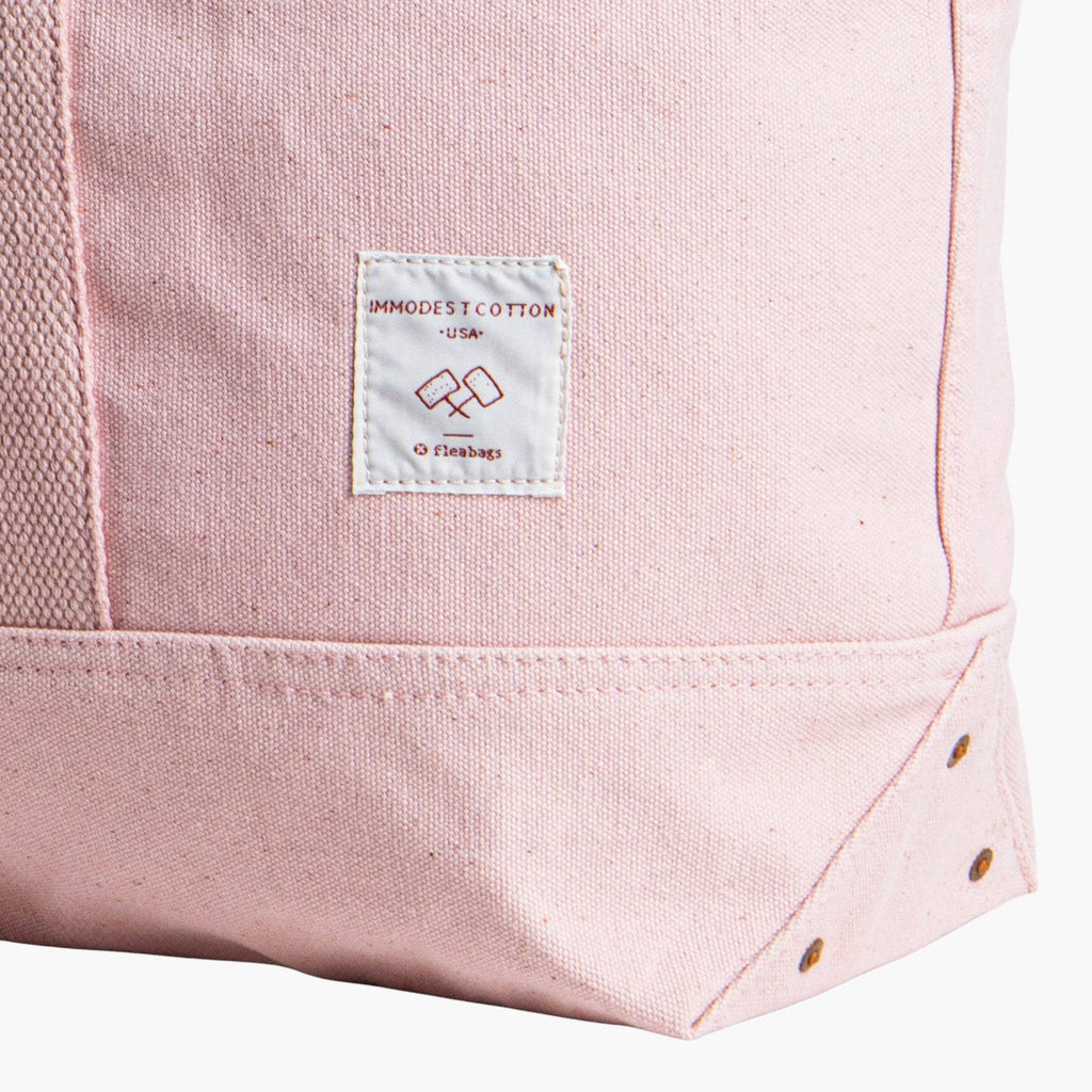 IMMODEST COTTON - Large East West Tote | Bubblegum