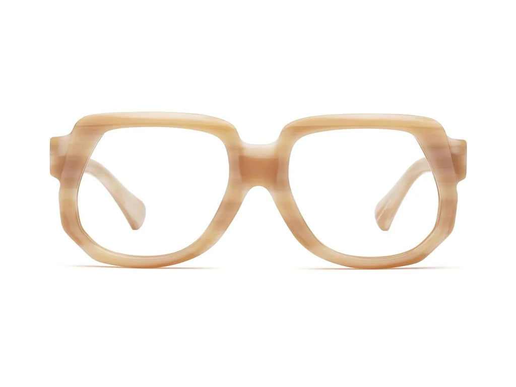 Caddis VELMA Reading Glasses - Polished Bone