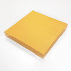 Wms&Co. ColorPads: Yellow with Gilded edge, 3 sizes: Small Square
