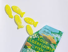 Load image into Gallery viewer, BonBon NYC - Sour Elderflower Fish - Swedish Candy 5.2oz (150g)

