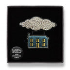Macon & Lesquoy - Brooch - Flying House