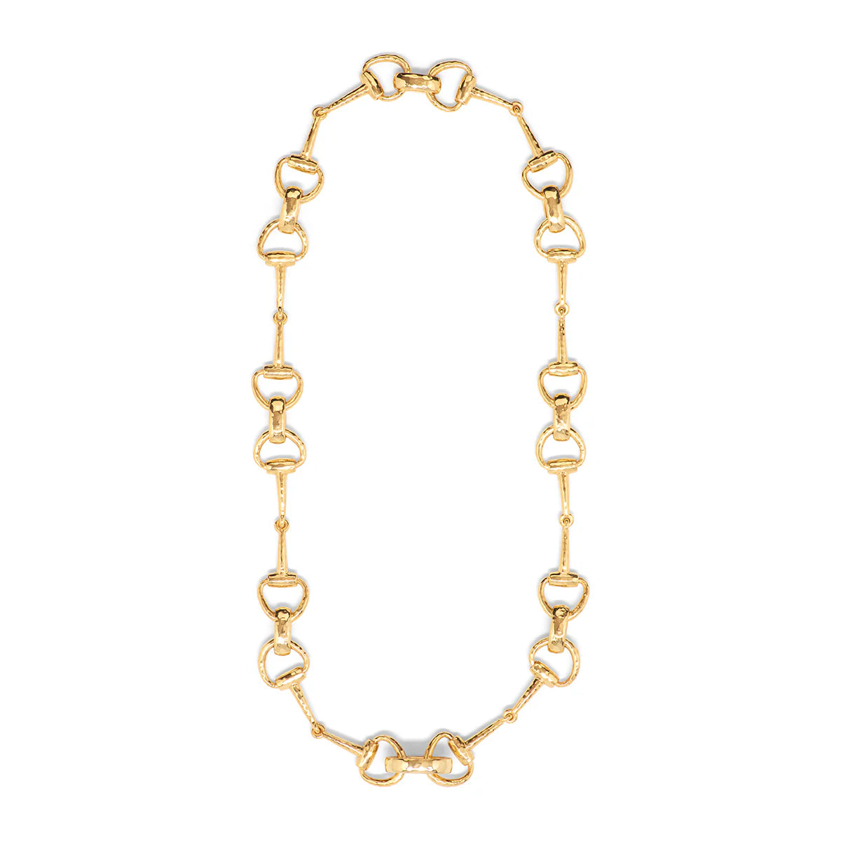 Capucine De Wulf Equestrian Snaffle Bit Chain Necklace - Gold